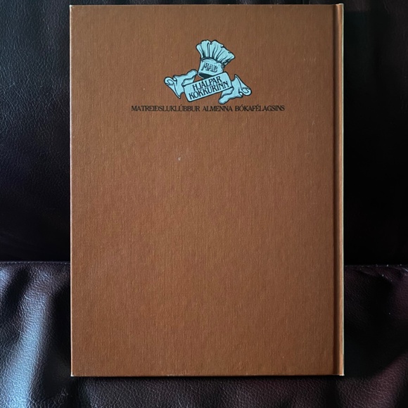 Icelandic Language Recipe Book / Fiskur og skelfiskur - Fish & shellfish - Picture 5 of 5